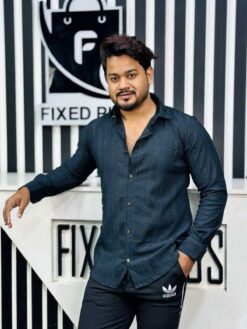 Chinese Spandex Shirt (Black) 32