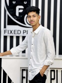 Chinese High Spandex Casual Shirt 22