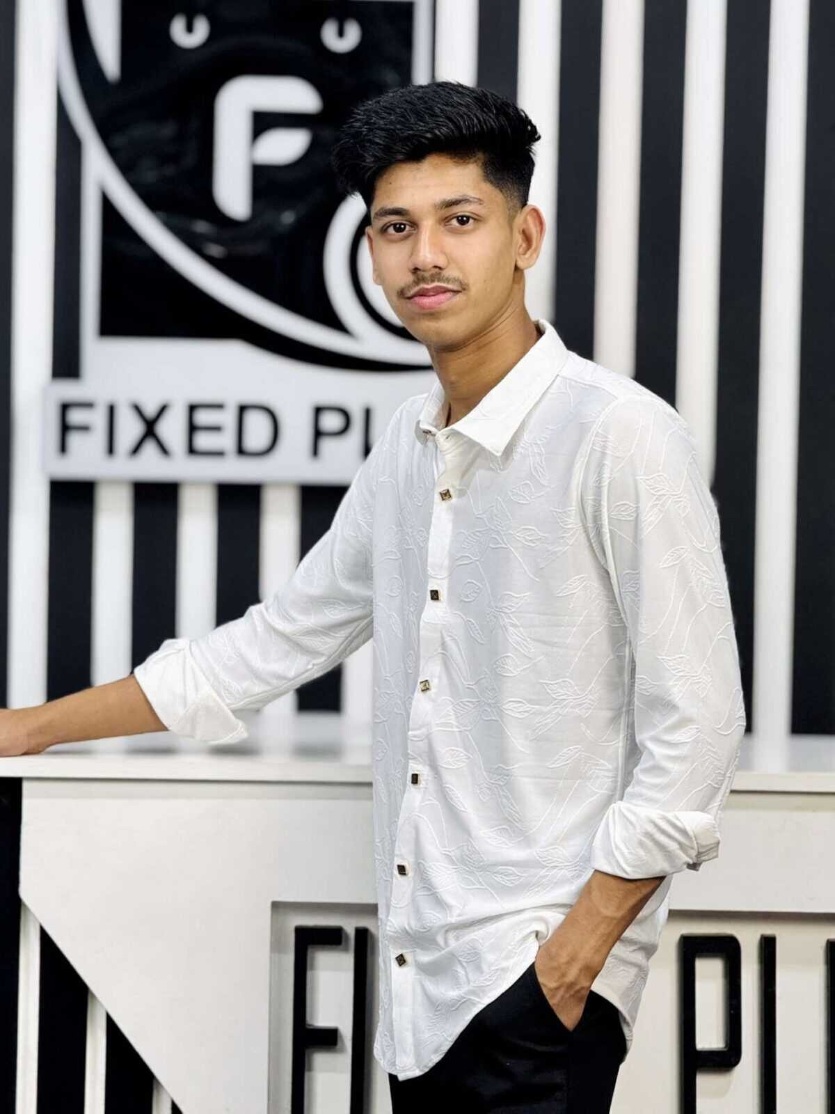 Chinese High Spandex Casual Shirt 22