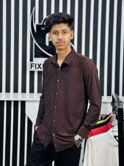 Chinese High Spandex Casual Shirt 27