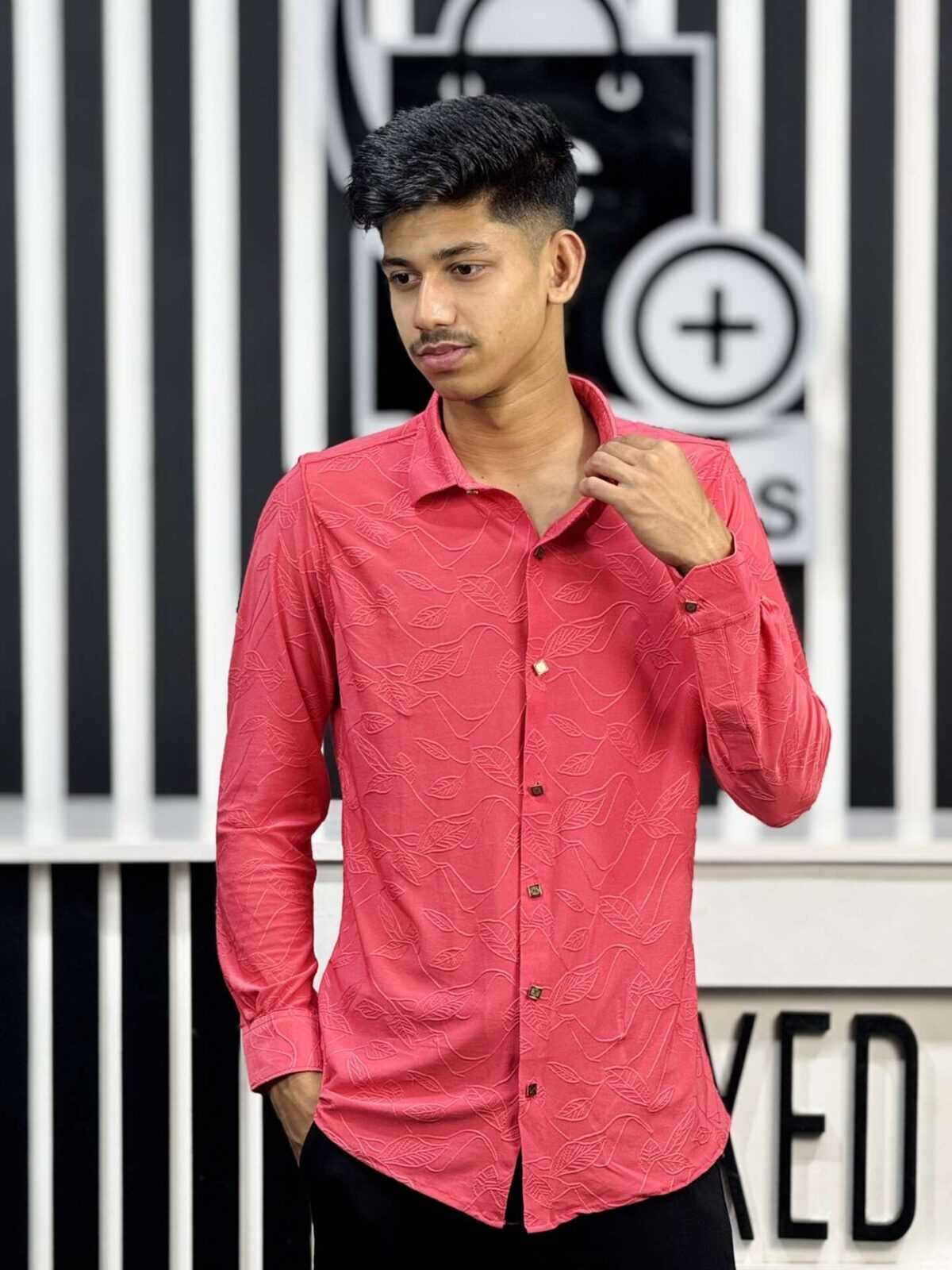 Chinese High Spandex Casual Shirt 29-0 - Image 2