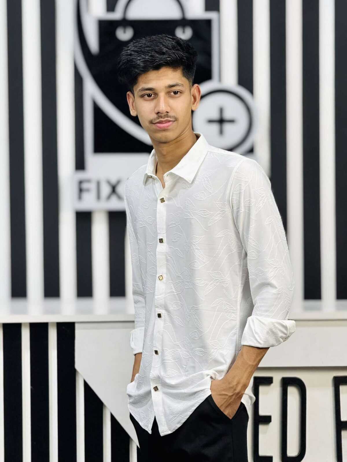 Chinese High Spandex Casual Shirt