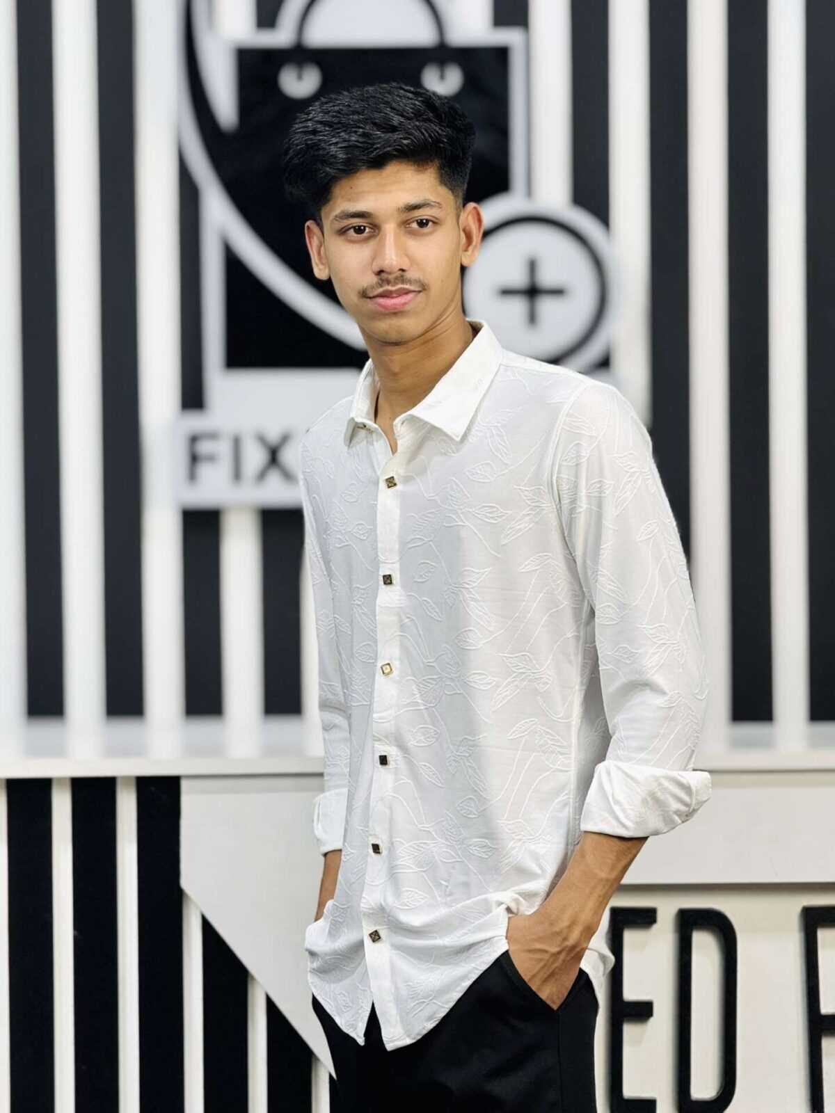 Chinese High Spandex Casual Shirt 22 - Image 5