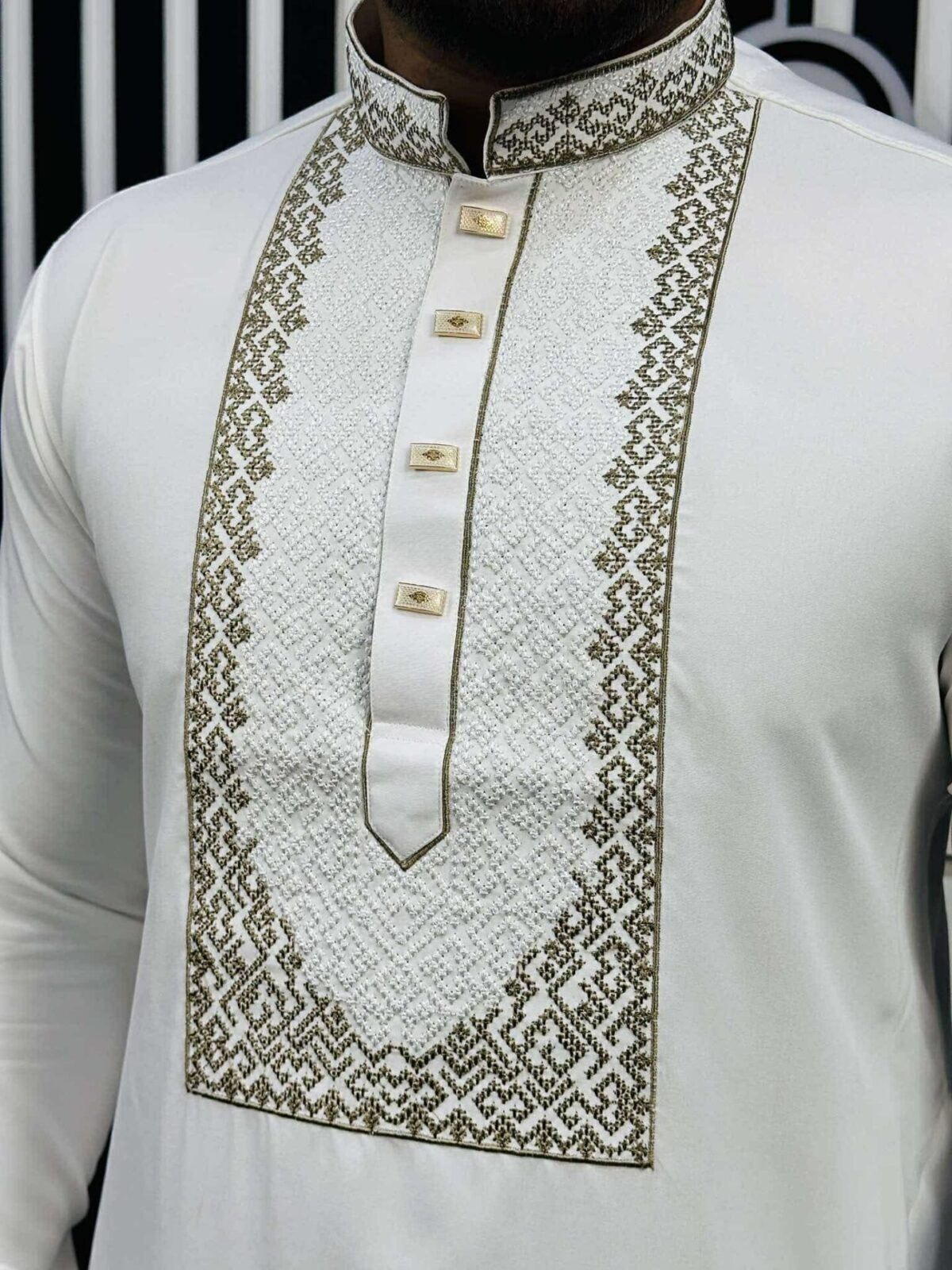 Embroidery Mabruk luxury Panjabi (EML-101) - Image 5