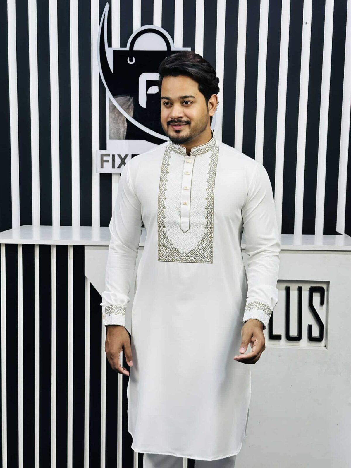 Embroidery Mabruk luxury Panjabi (EML-101) - Image 3