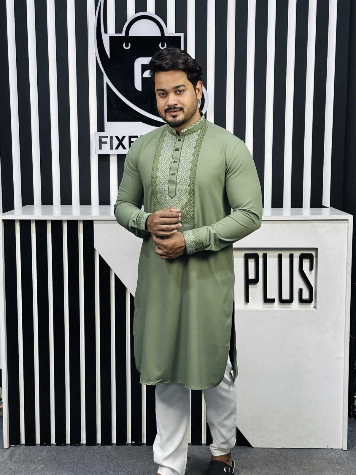 Embroidery Mabruk luxury Panjabi (EML-104) - Image 2