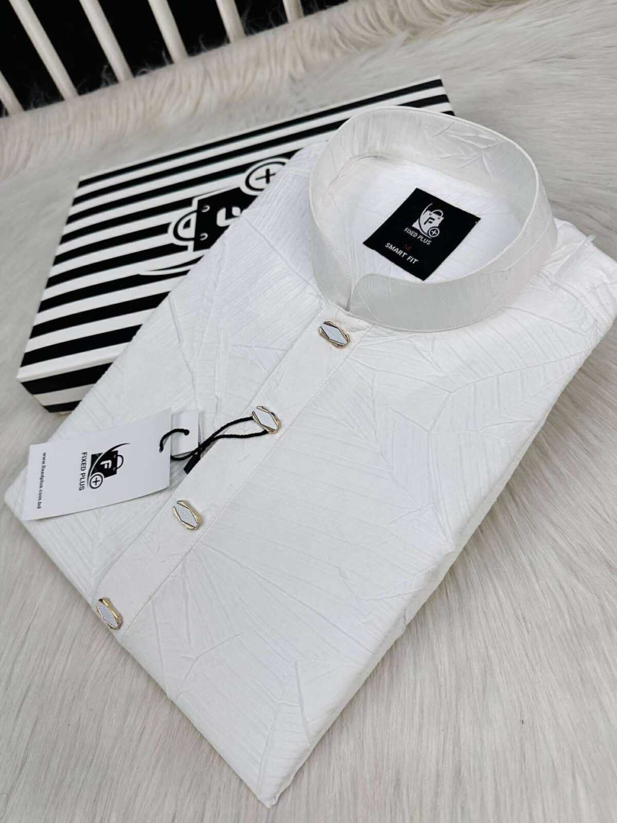 New Double Pasting Crocked Panjabi (DPCP-113) - Image 3