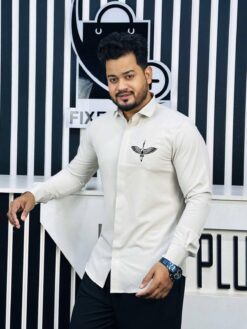 Flirt Party Shirt (Tan Color) (FPSW-03)