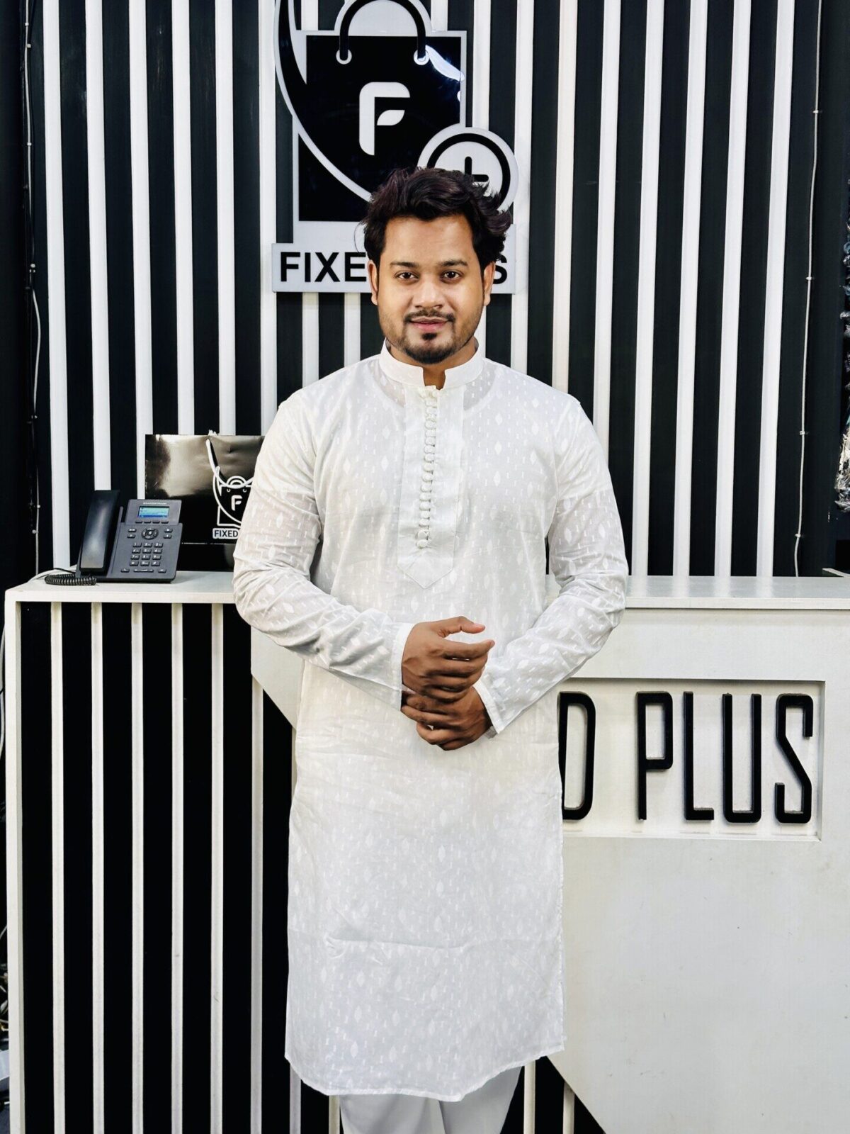 Dhoty Cotton Punjabi Loop Design 001300 - Image 4