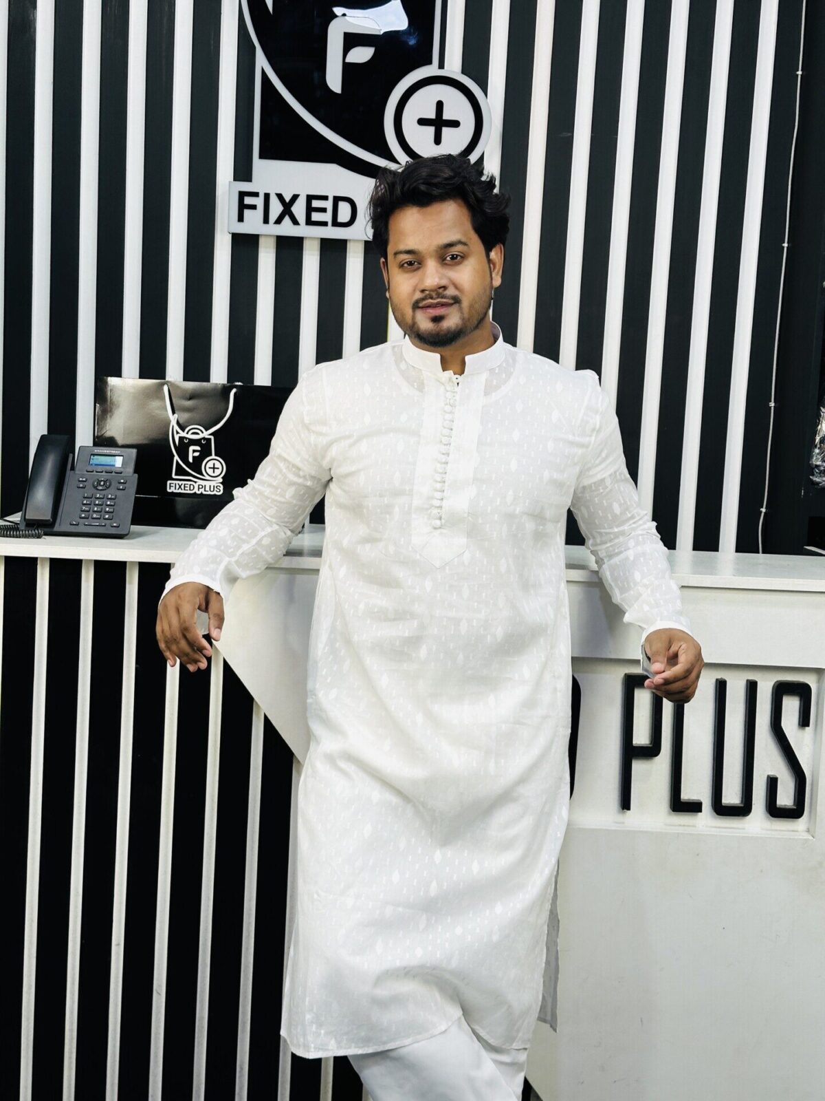 Dhoty Cotton Punjabi Loop Design 001300 - Image 3