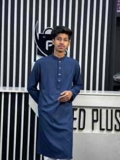 Formal Panjabi Navy Blue