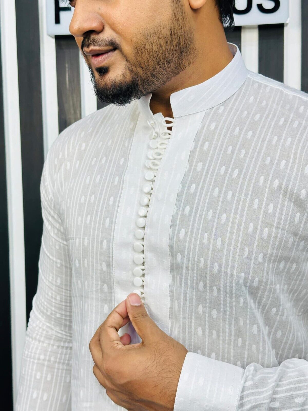 Dhoty Cotton Punjabi Loop Design 001303