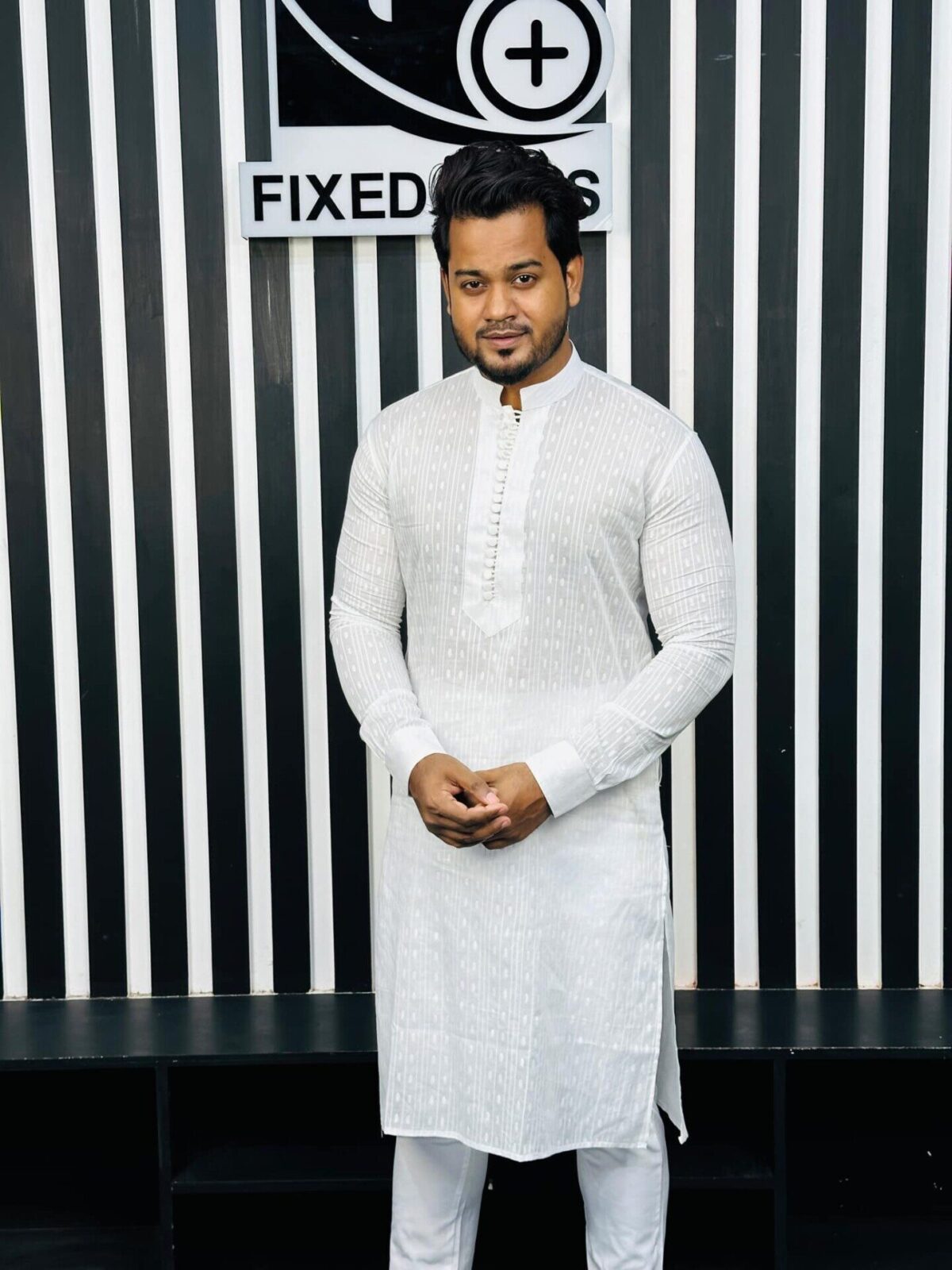 Dhoty Cotton Punjabi Loop Design 001303 - Image 3