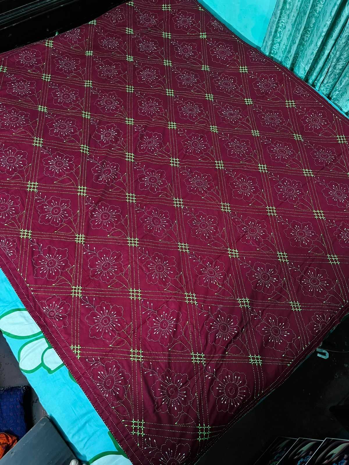 গোলাপ নকশীকাঁথা 02