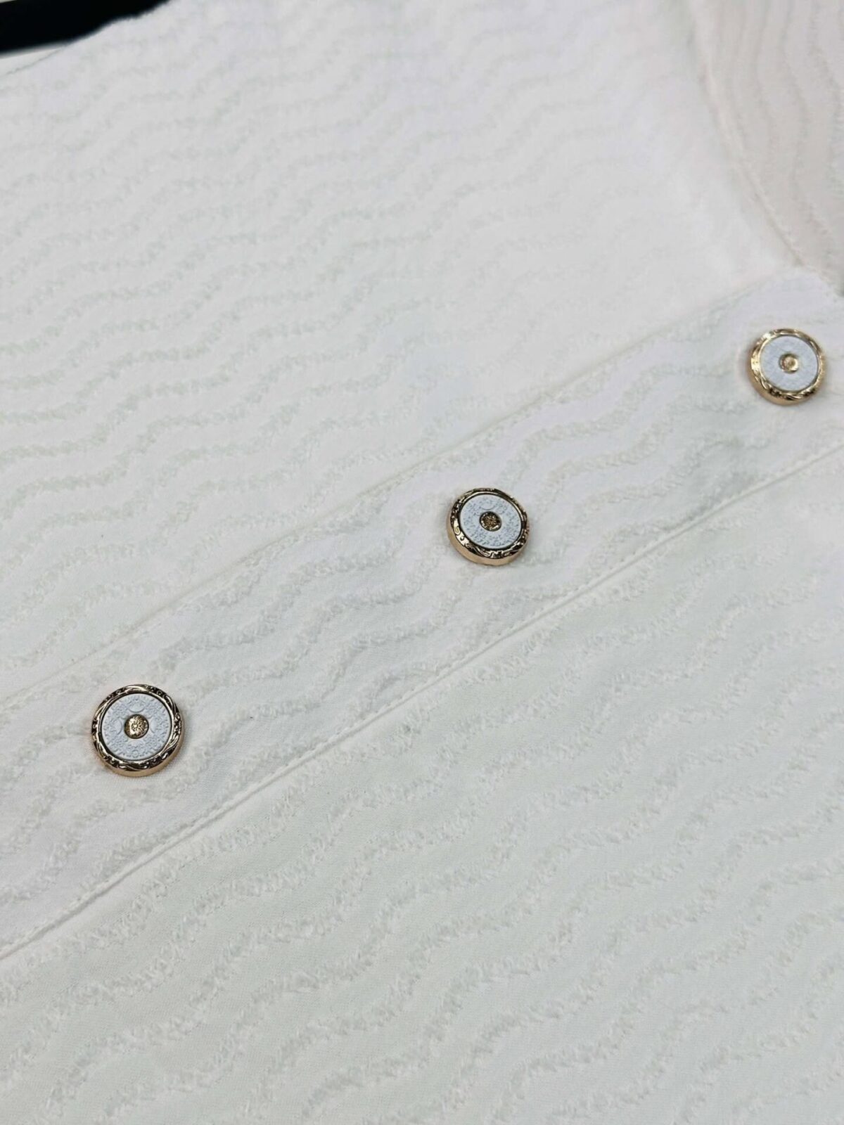 Premium Wave-Texture White Panjabi (PWP-1) - Image 2