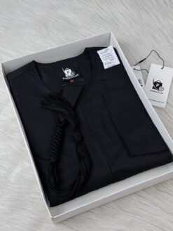 Midnight Black – Premium Emirati Thobe (PET-1)