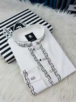 Premium Classic Panjabi – Off White (PSP-2)