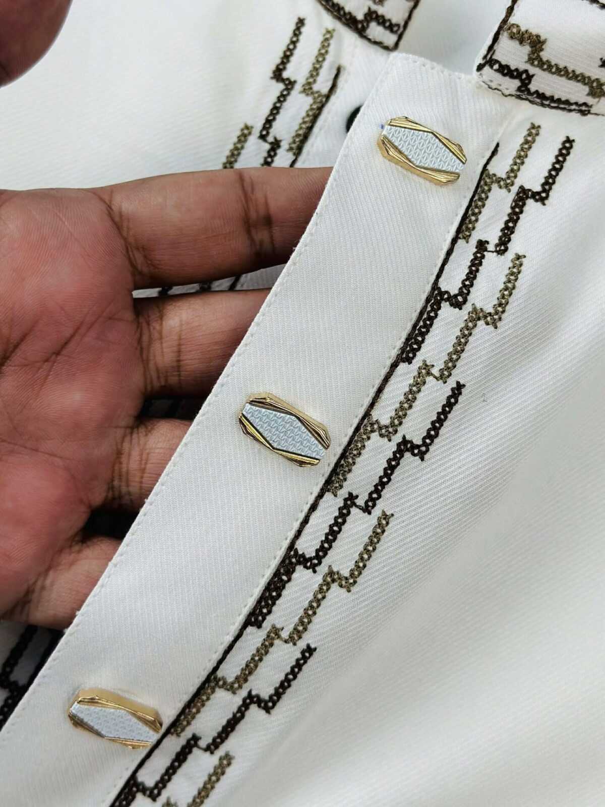 Premium Classic Panjabi – Off White (PSP-2) - Image 2