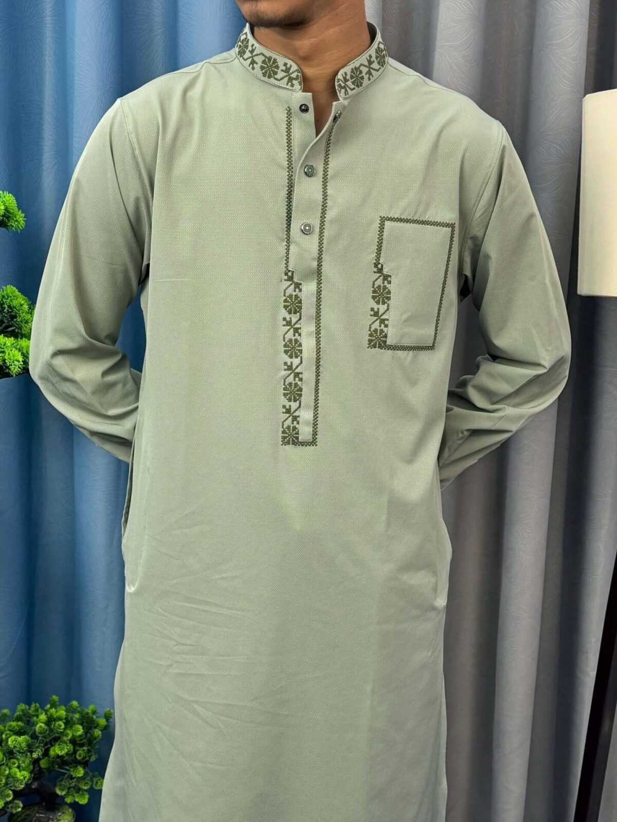 Shehnai Embroidered Panjabi (SEP-2) - Image 2