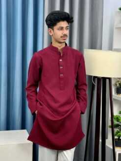 Royal Weave Panjabi – Maroon  (RWP-6)
