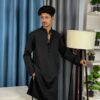 Royal Weave Panjabi – Black (RWP-9)
