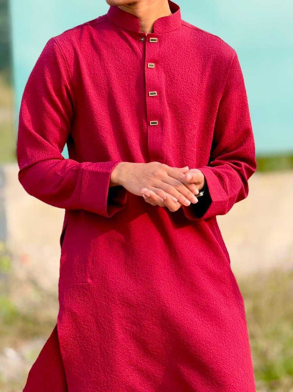 Royal Weave Panjabi – Maroon (RWP-6)