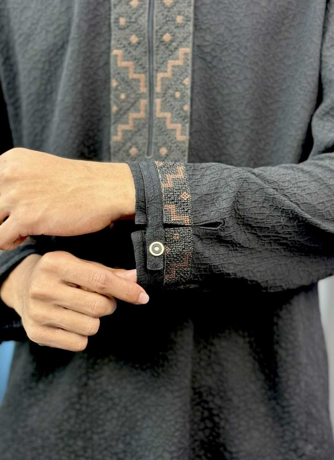 Round Neck China Popcorn Panjabi (RNP-4) - Image 3