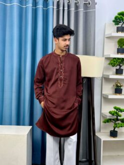 Premium Classic Panjabi – Maroon (PSP-3)