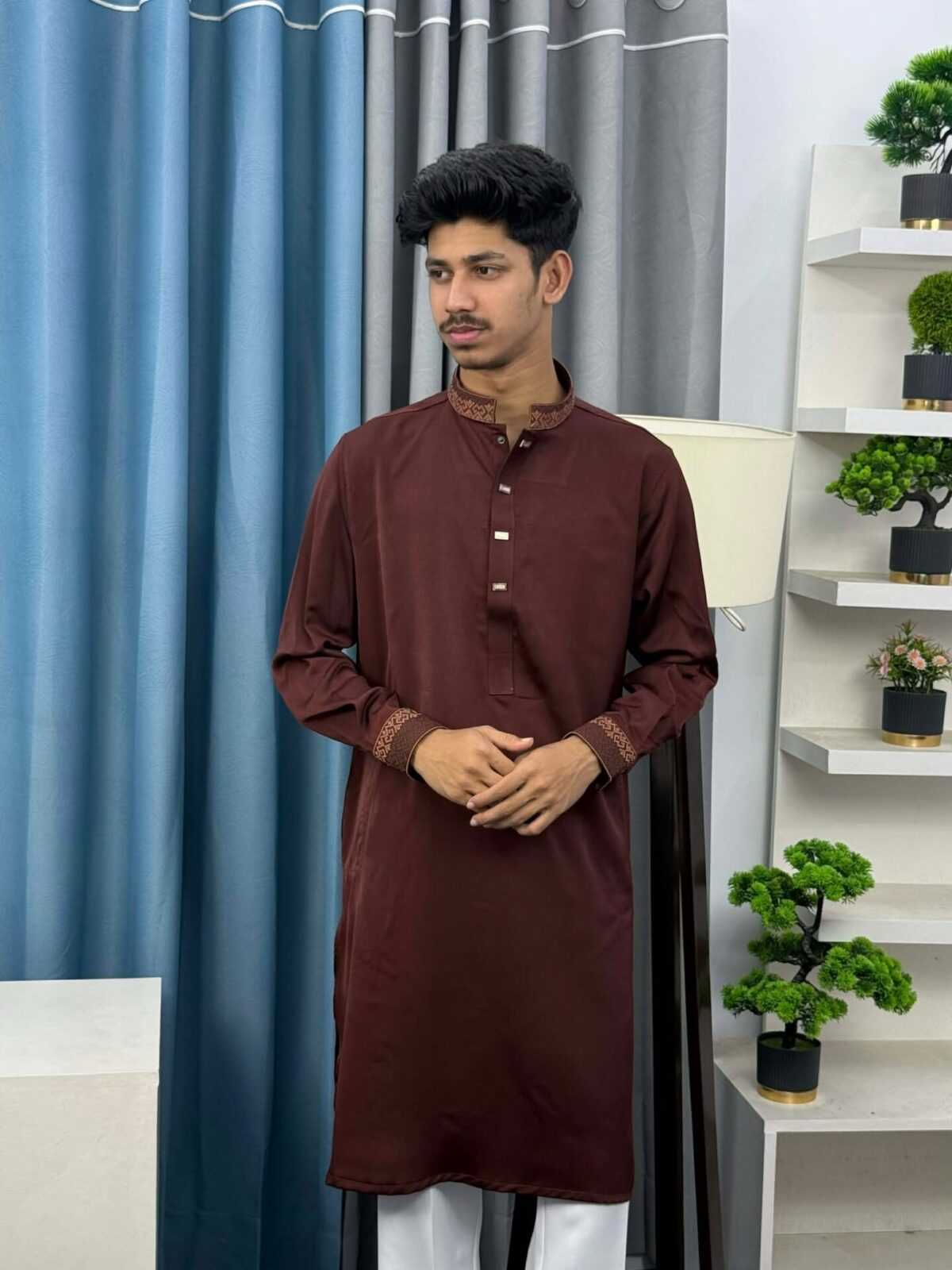 Premium Embroidered Panjabi (PEP-10) - Image 3