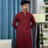 Royal Weave  Panjabi – Maroon  (RWP-3)