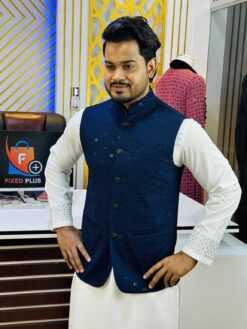 Party wear  Sequence"Koty" (Navy) (PSK-1)