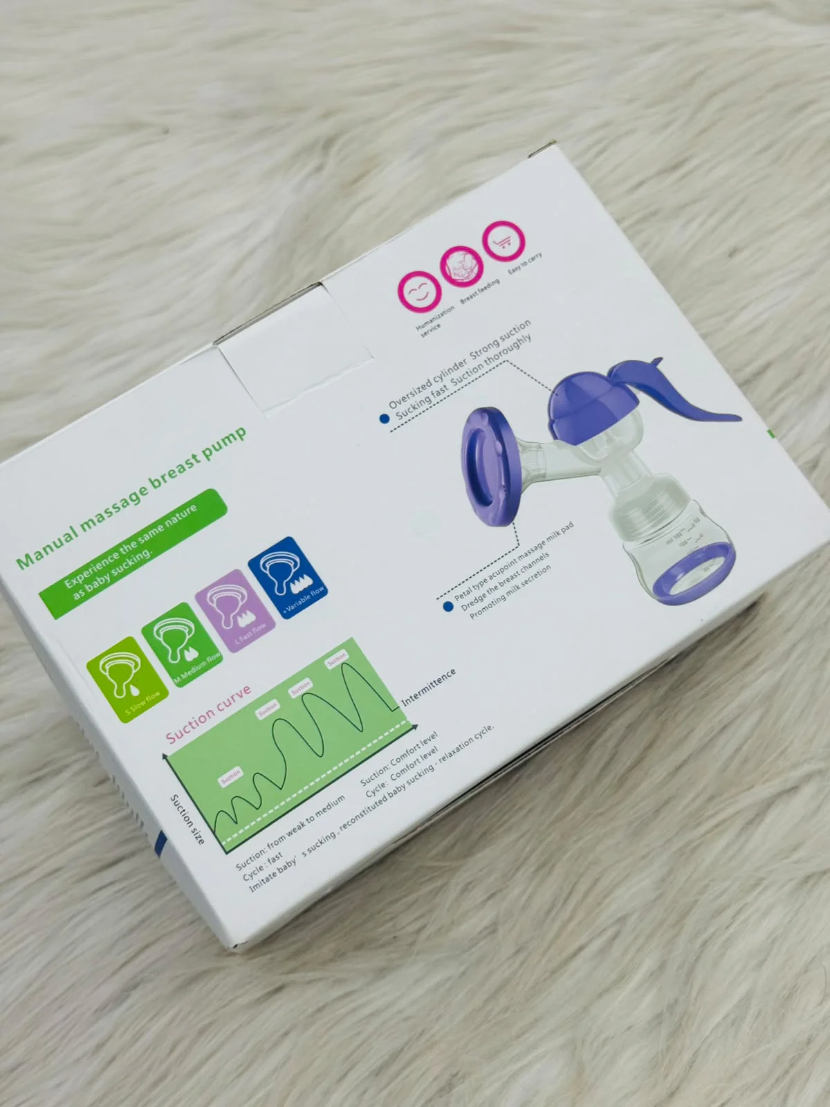 Baby Manual Breast Pump (Lock System) - Image 2